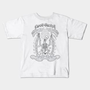 Tarot-Dactyl Whiteout Kids T-Shirt